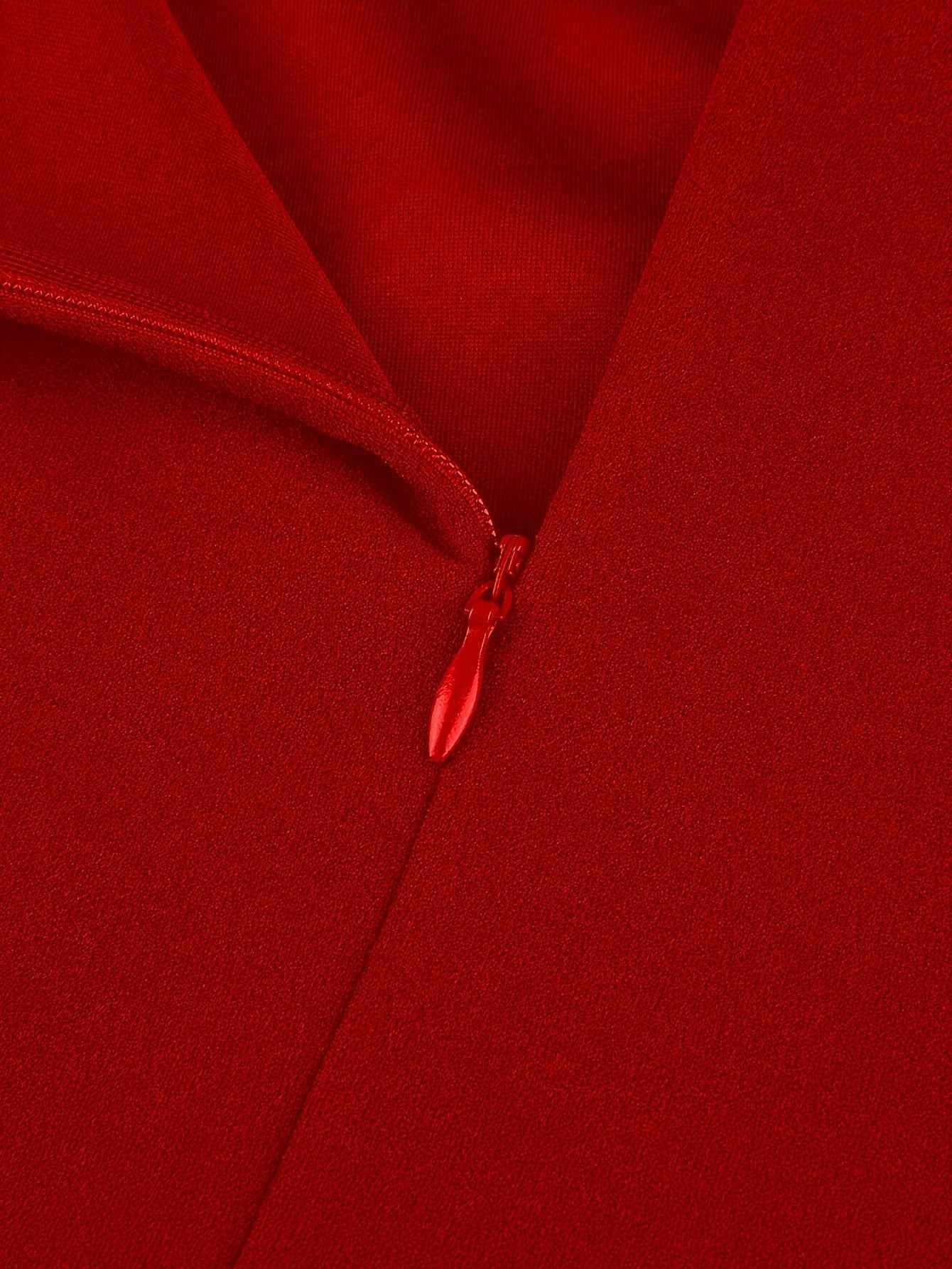 Stylish Pencil Solid Bodycon Dress