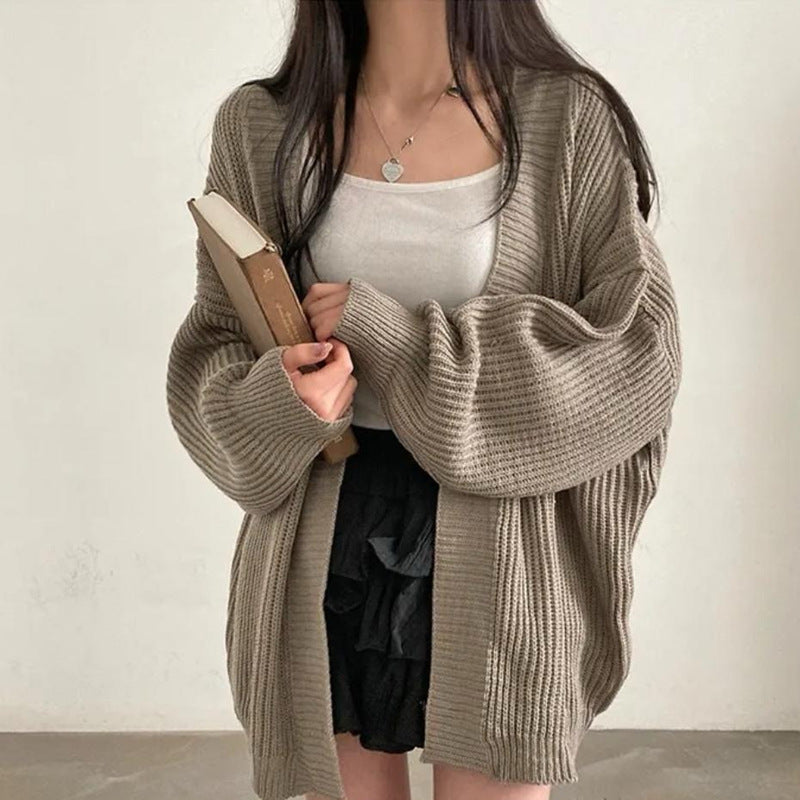 Zoki Harajuku Oversize Cardigan Sweater