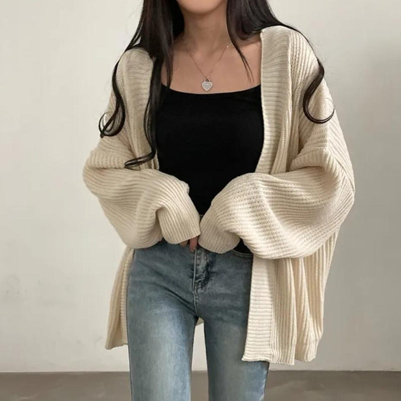 Zoki Harajuku Oversize Cardigan Sweater