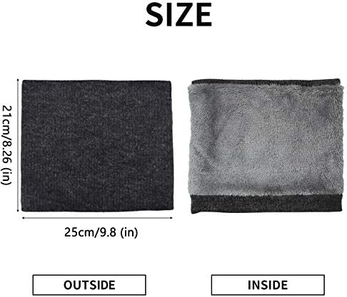 NovForth Winter Neck Warmer – Fleece Ski Gaiter for Men & Women