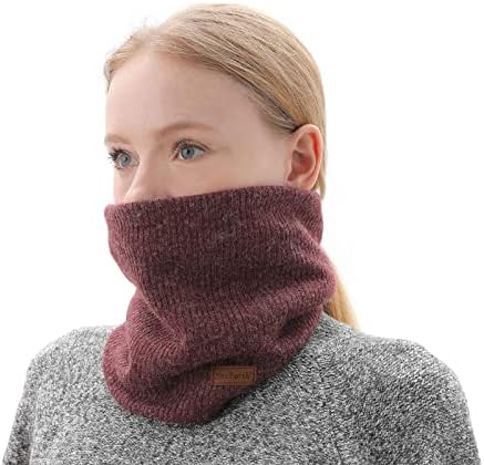 NovForth Winter Neck Warmer – Fleece Ski Gaiter for Men & Women