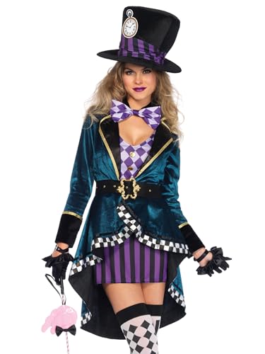 Leg Avenue 5-Piece Delightful Hatter Costume
