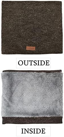 NovForth Winter Neck Warmer – Fleece Ski Gaiter for Men & Women