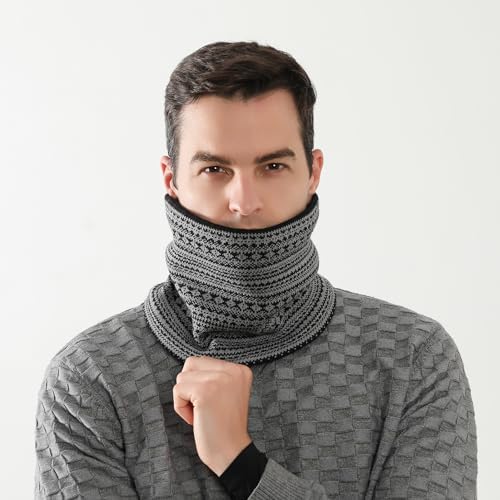 NovForth Winter Neck Warmer – Fleece Ski Gaiter for Men & Women