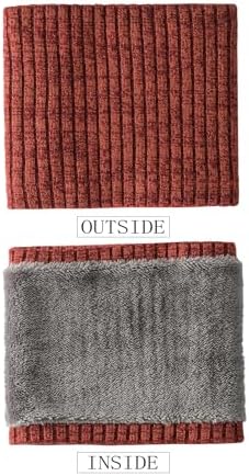 NovForth Winter Neck Warmer – Fleece Ski Gaiter for Men & Women