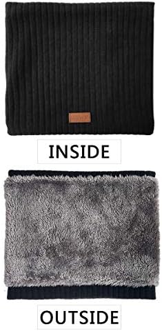 NovForth Winter Neck Warmer – Fleece Ski Gaiter for Men & Women