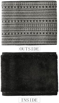 NovForth Winter Neck Warmer – Fleece Ski Gaiter for Men & Women