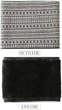 NovForth Winter Neck Warmer – Fleece Ski Gaiter for Men & Women