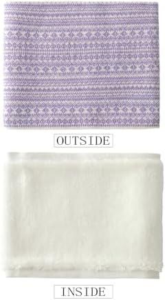 NovForth Winter Neck Warmer – Fleece Ski Gaiter for Men & Women