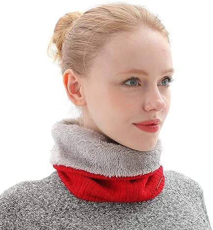 NovForth Winter Neck Warmer – Fleece Ski Gaiter for Men & Women
