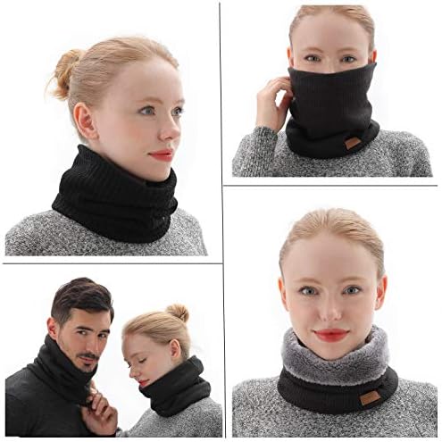 NovForth Winter Neck Warmer – Fleece Ski Gaiter for Men & Women