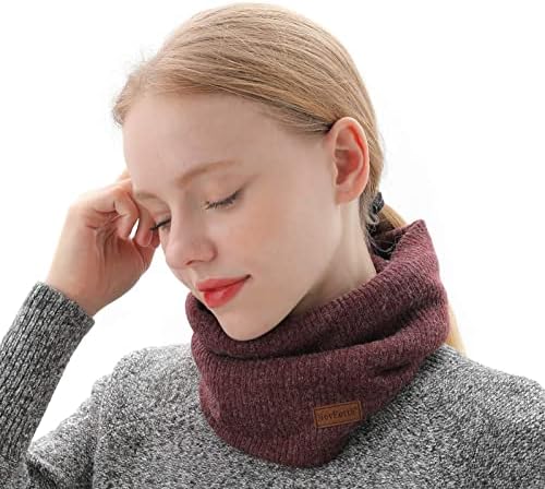 NovForth Winter Neck Warmer – Fleece Ski Gaiter for Men & Women