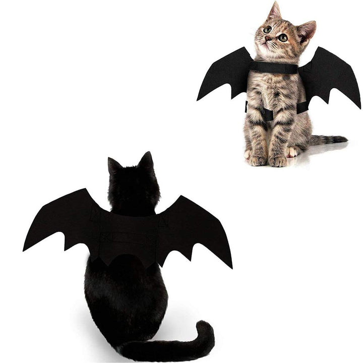 Cat Halloween Bat Wings Costume – Dress-Up Accessory for Cats & Small Dogs