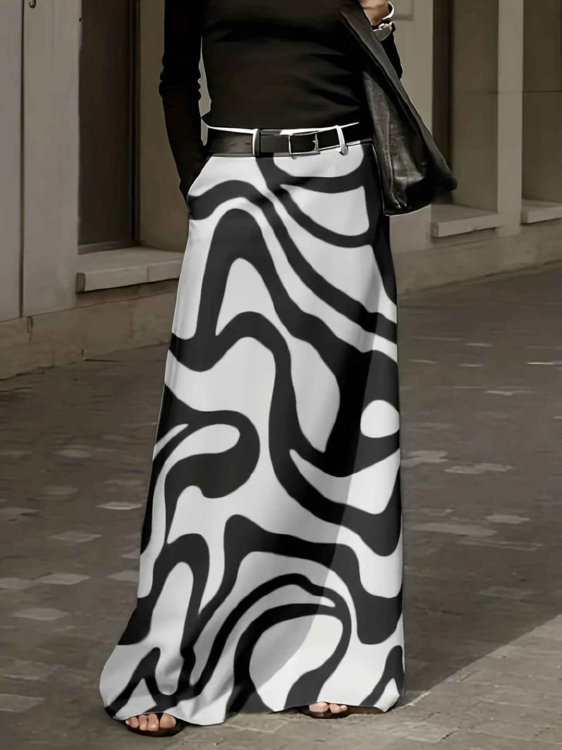 A Versatile Product Offering - a Full-Print Midi Skirt