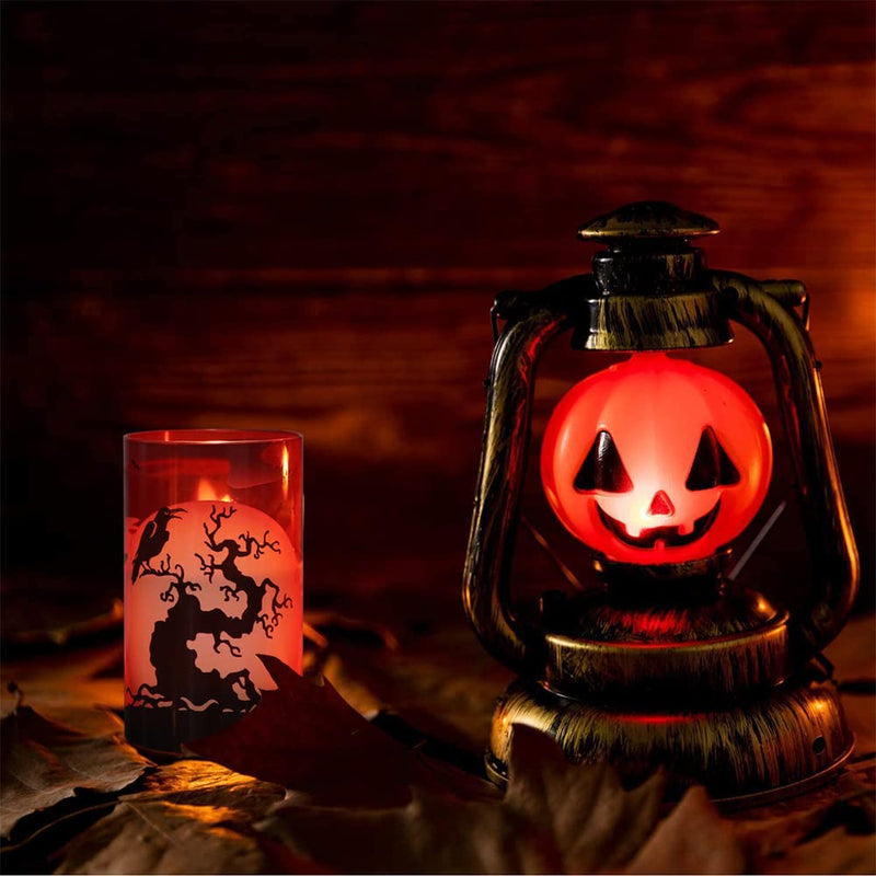 Eldnacele Halloween Flameless LED Candles