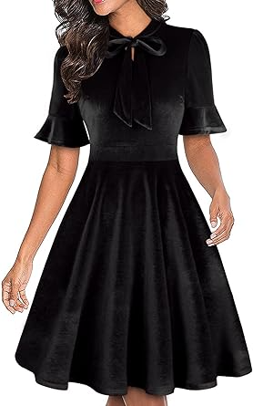 Women Summer Floral Ruffle Sleeve Wear to Work