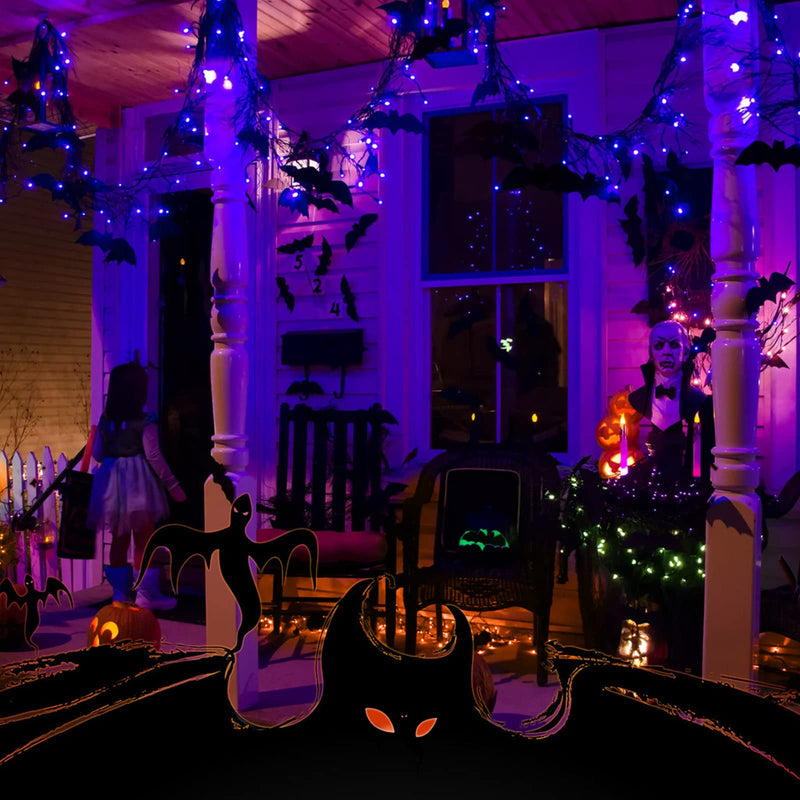 Minetom 25FT Halloween Purple String Lights