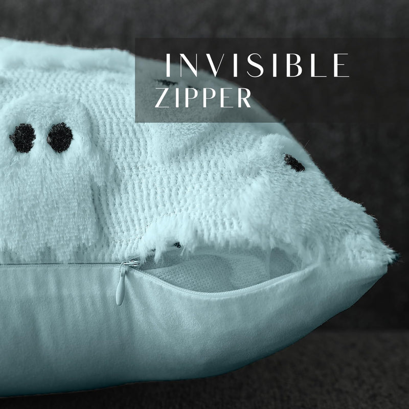 DFXSZ Halloween Ghost Pillow Covers – Set of 2