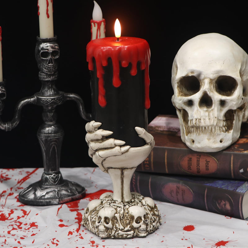 Eldnacele Halloween Flameless LED Candles