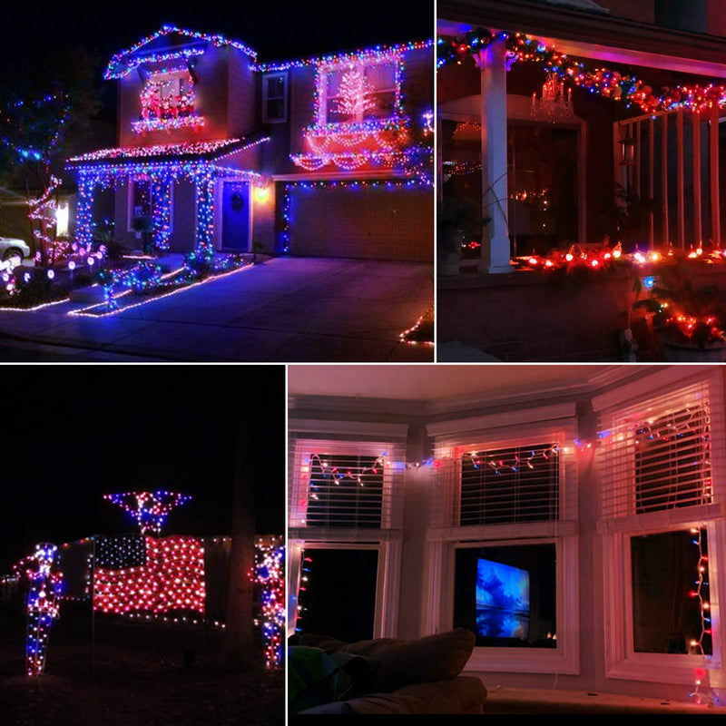 Minetom 25FT Halloween Purple String Lights