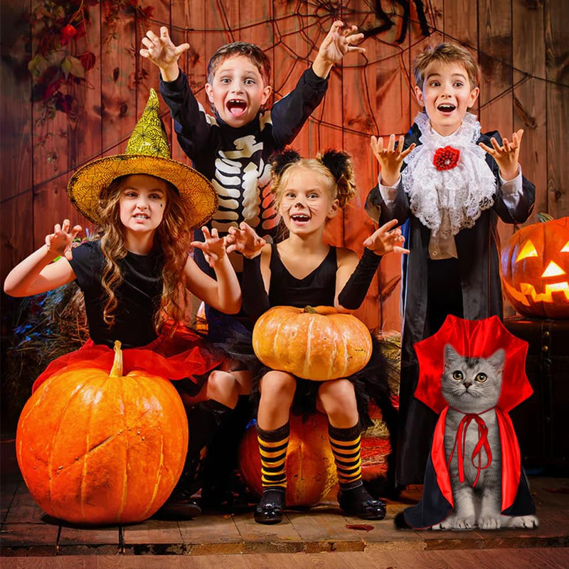 Vampire, Witch & Wizard Cloak for Cats & Small Dogs