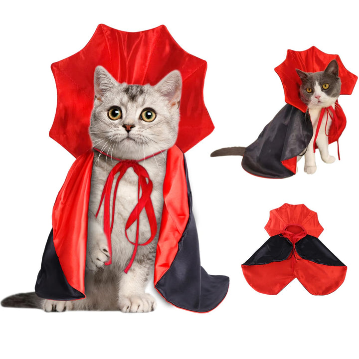 Vampire, Witch & Wizard Cloak for Cats & Small Dogs