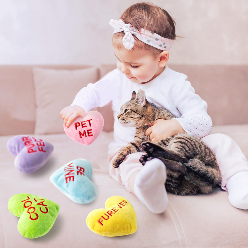 MALLMALL6 Halloween Catnip Toys – 5pcs Pumpkin Teething Set for Kittens & Cats