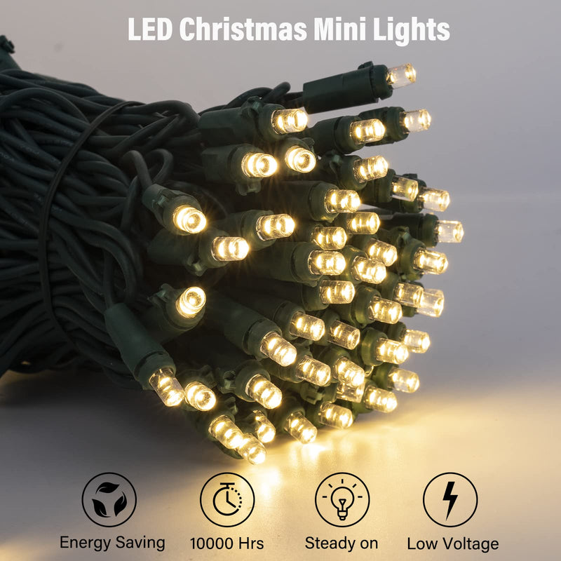 Minetom 25FT Halloween Purple String Lights