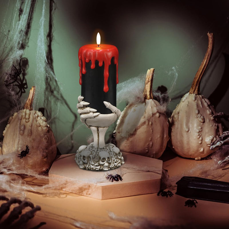 Eldnacele Halloween Flameless LED Candles