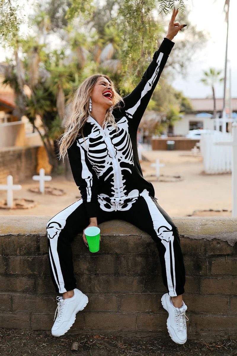 Tipsy Elves Halloween Skeleton Costume for Women