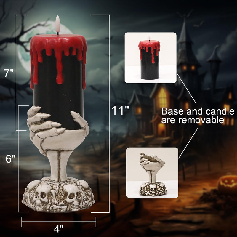 Eldnacele Halloween Flameless LED Candles