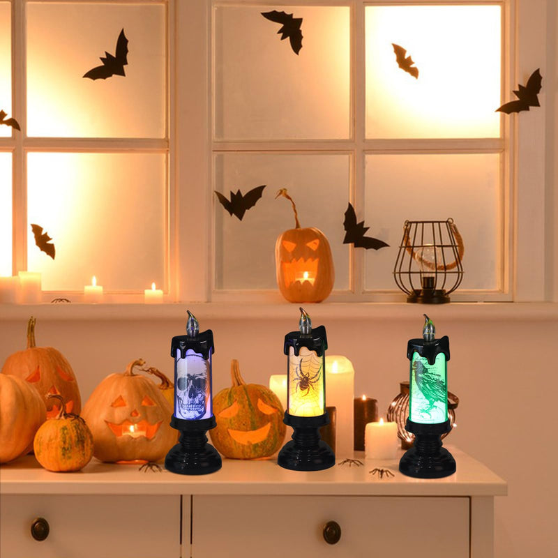 Eldnacele Halloween Flameless LED Candles