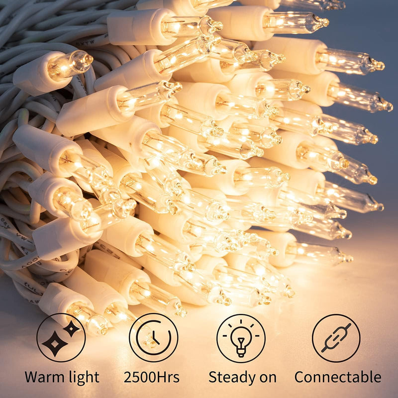 Minetom 25FT Halloween Purple String Lights