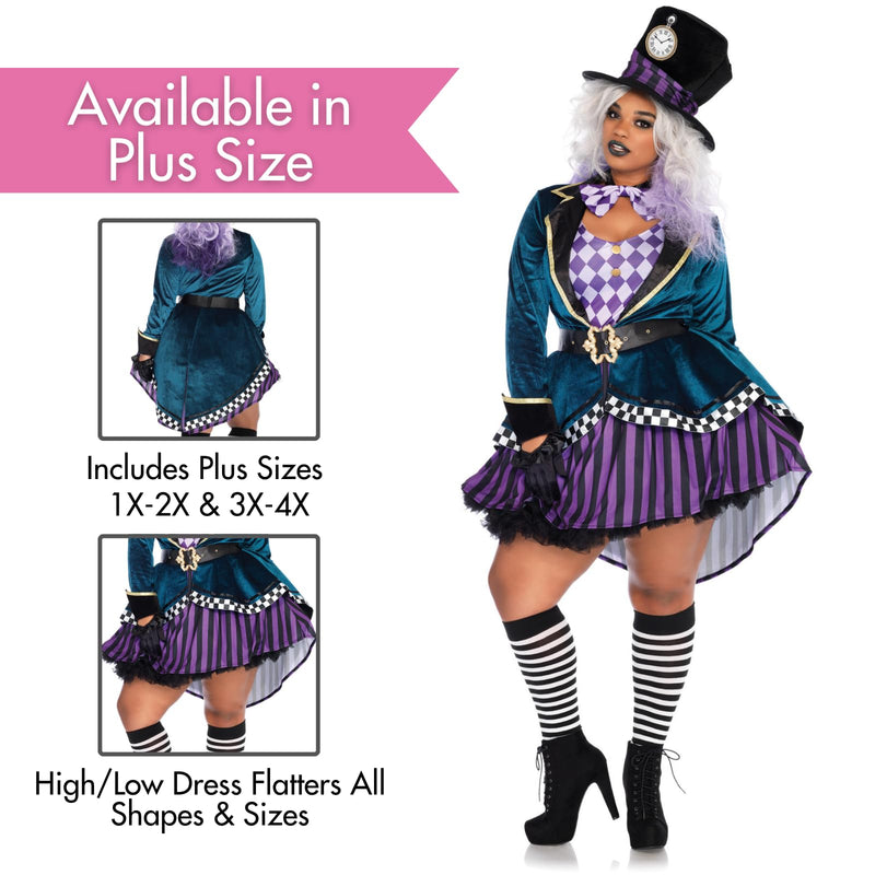 Leg Avenue 5-Piece Delightful Hatter Costume