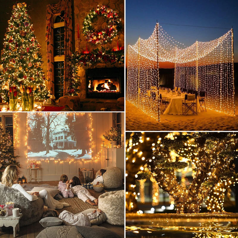 Minetom 25FT Halloween Purple String Lights