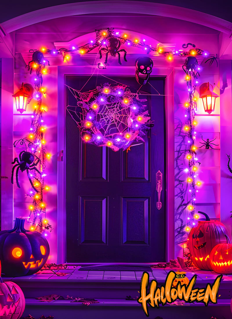Brightown Battery Operated Halloween Lights Outdoor