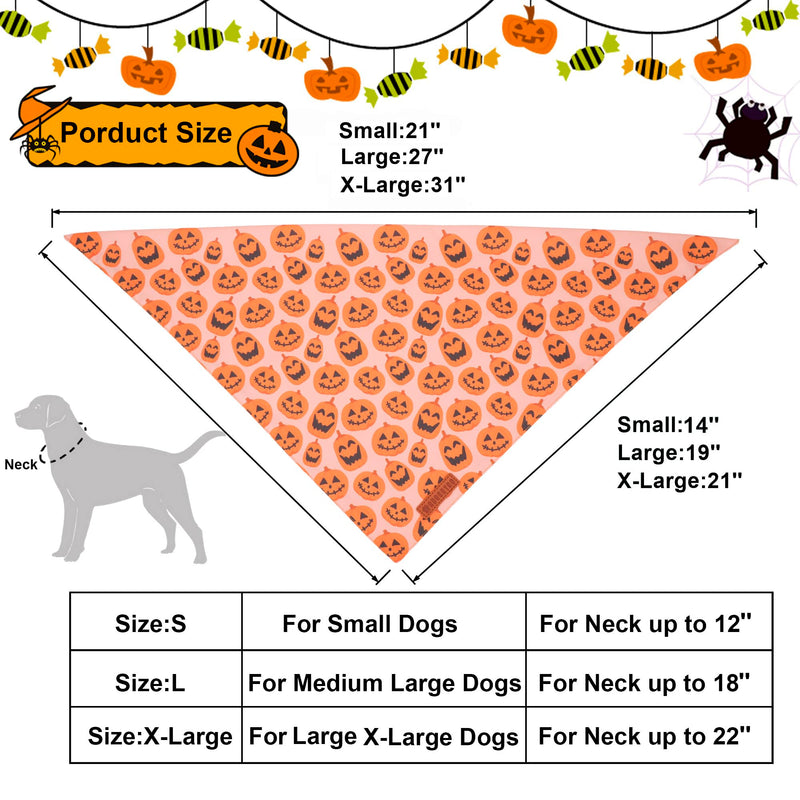 ADOGGYGO Halloween Dog Bandana