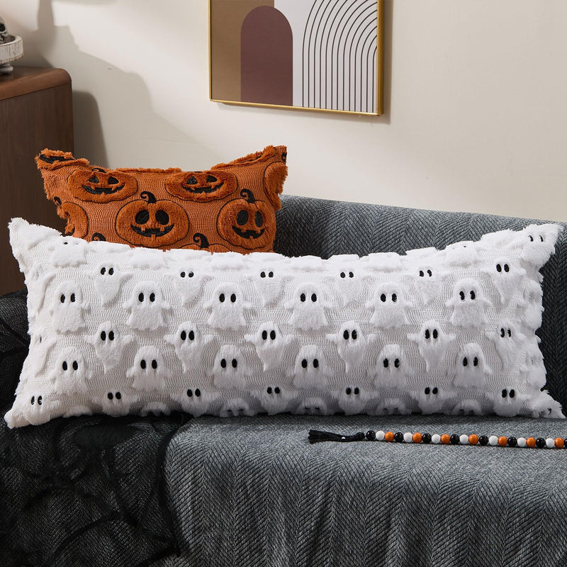 DFXSZ Halloween Ghost Pillow Covers – Set of 2