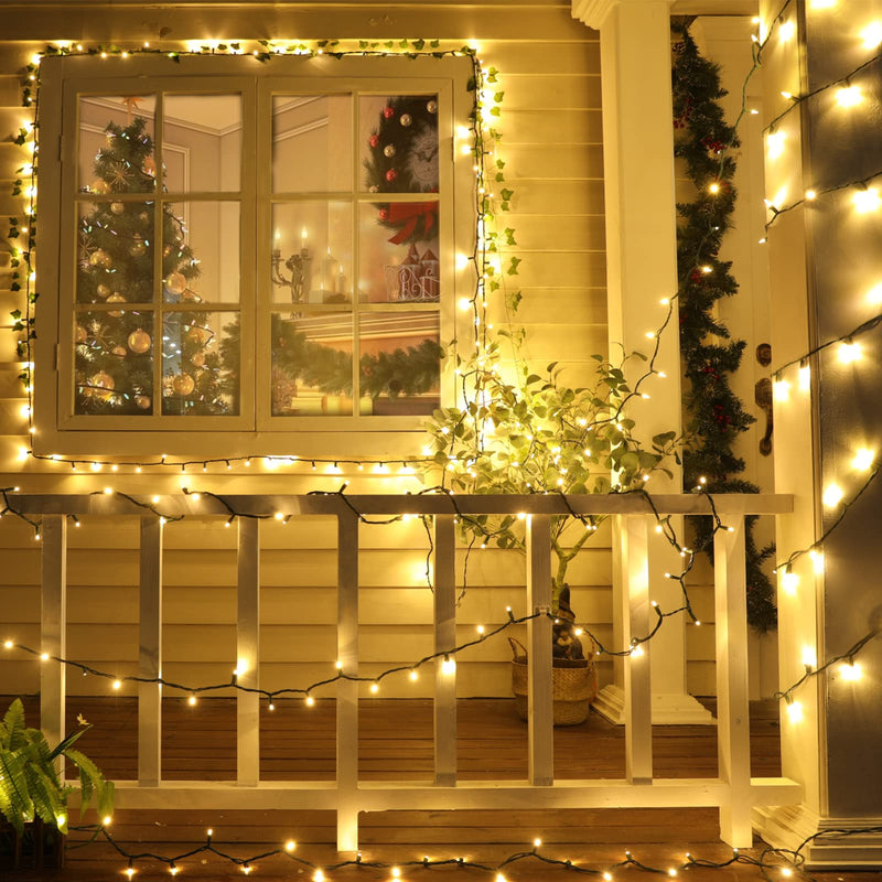 Minetom 25FT Halloween Purple String Lights