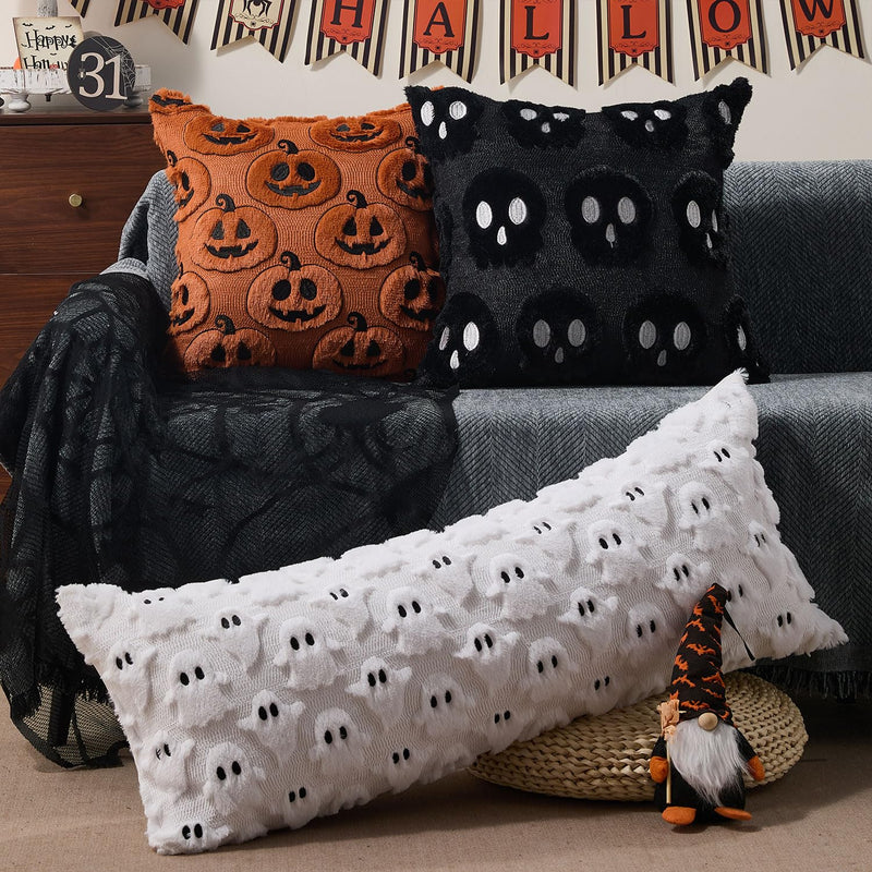 DFXSZ Halloween Ghost Pillow Covers – Set of 2