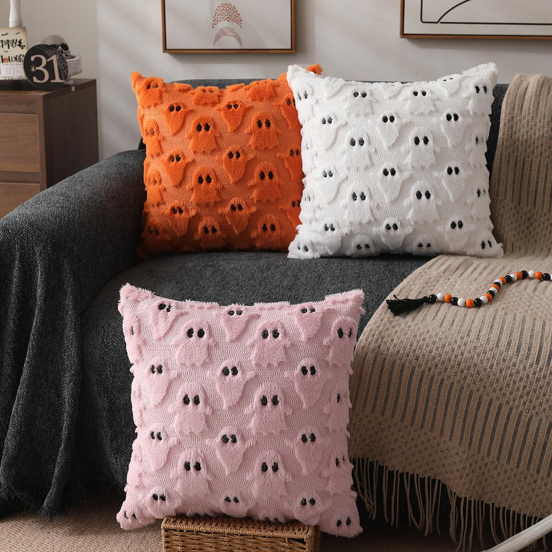 DFXSZ Halloween Ghost Pillow Covers – Set of 2