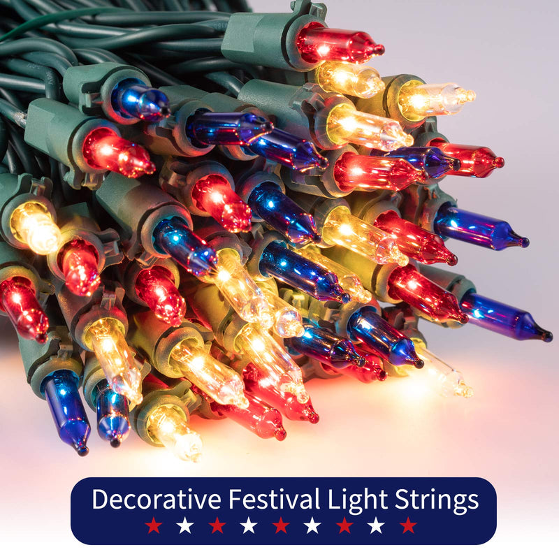 Minetom 25FT Halloween Purple String Lights
