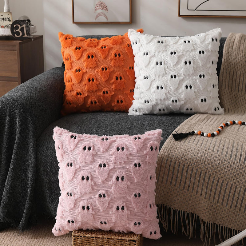 DFXSZ Halloween Ghost Pillow Covers – Set of 2