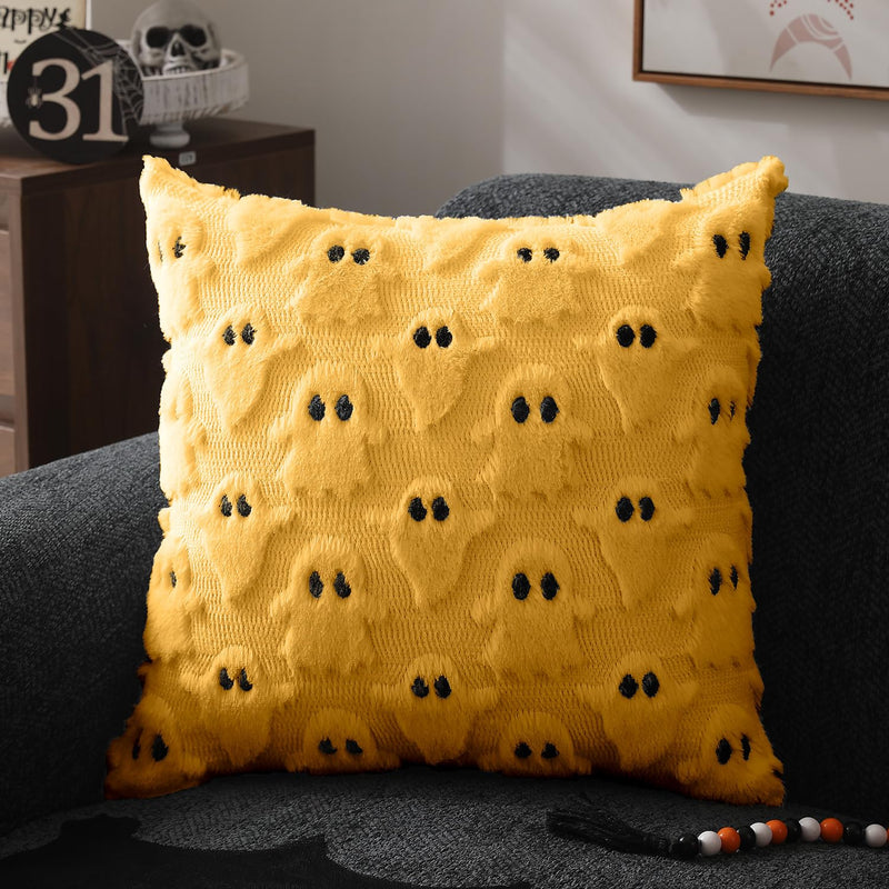 DFXSZ Halloween Ghost Pillow Covers – Set of 2