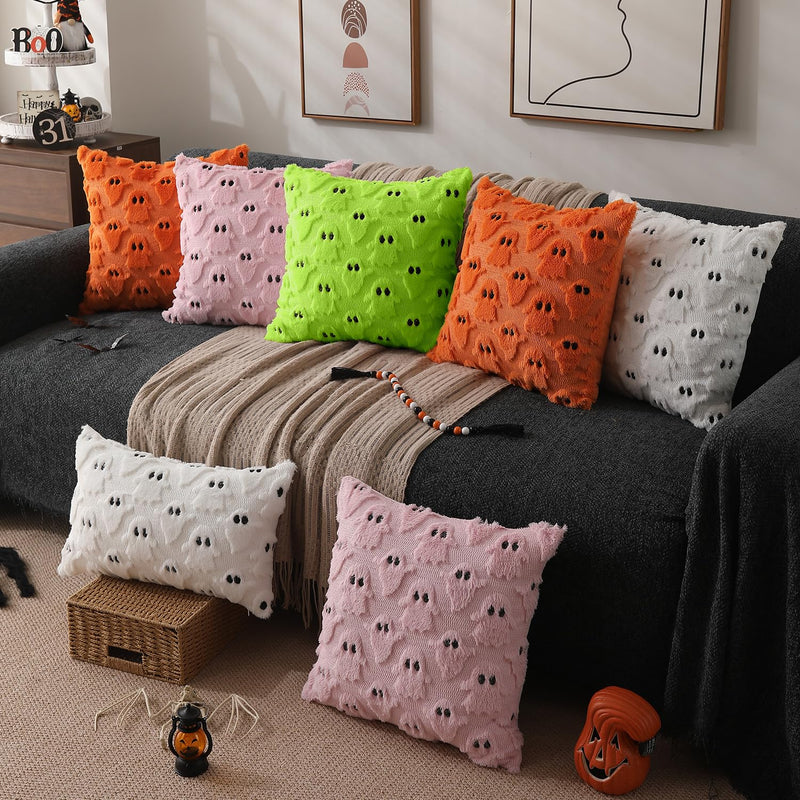 DFXSZ Halloween Ghost Pillow Covers – Set of 2