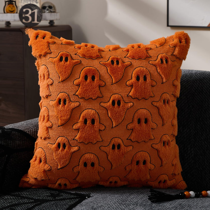 DFXSZ Halloween Ghost Pillow Covers – Set of 2