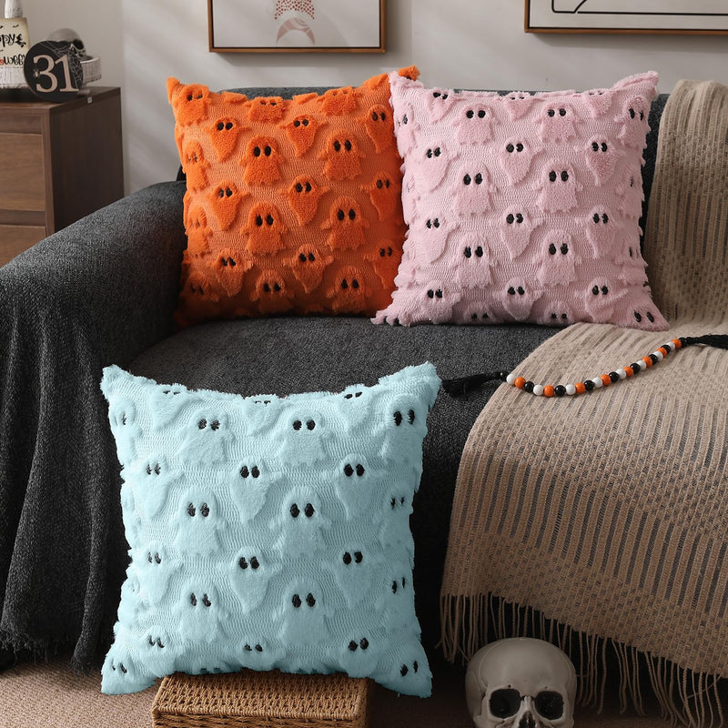 DFXSZ Halloween Ghost Pillow Covers – Set of 2