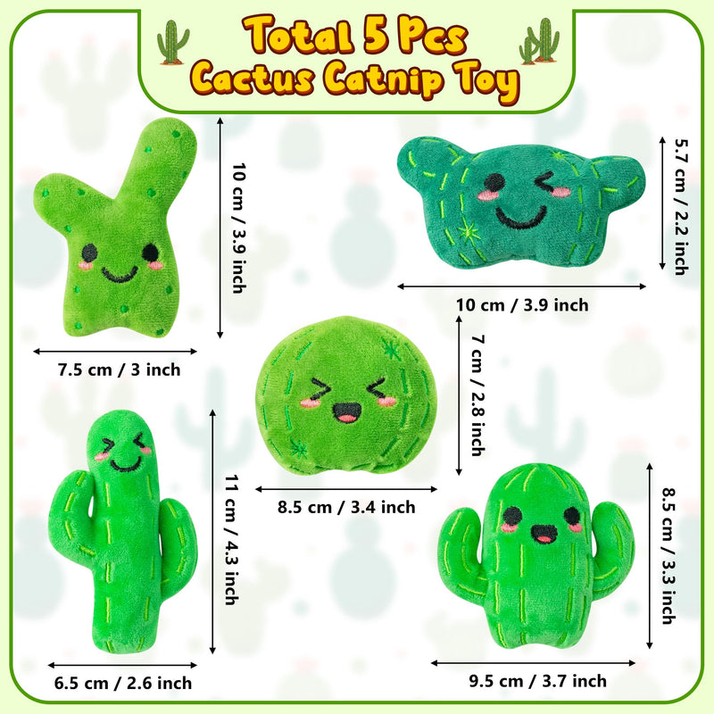 MALLMALL6 Halloween Catnip Toys – 5pcs Pumpkin Teething Set for Kittens & Cats