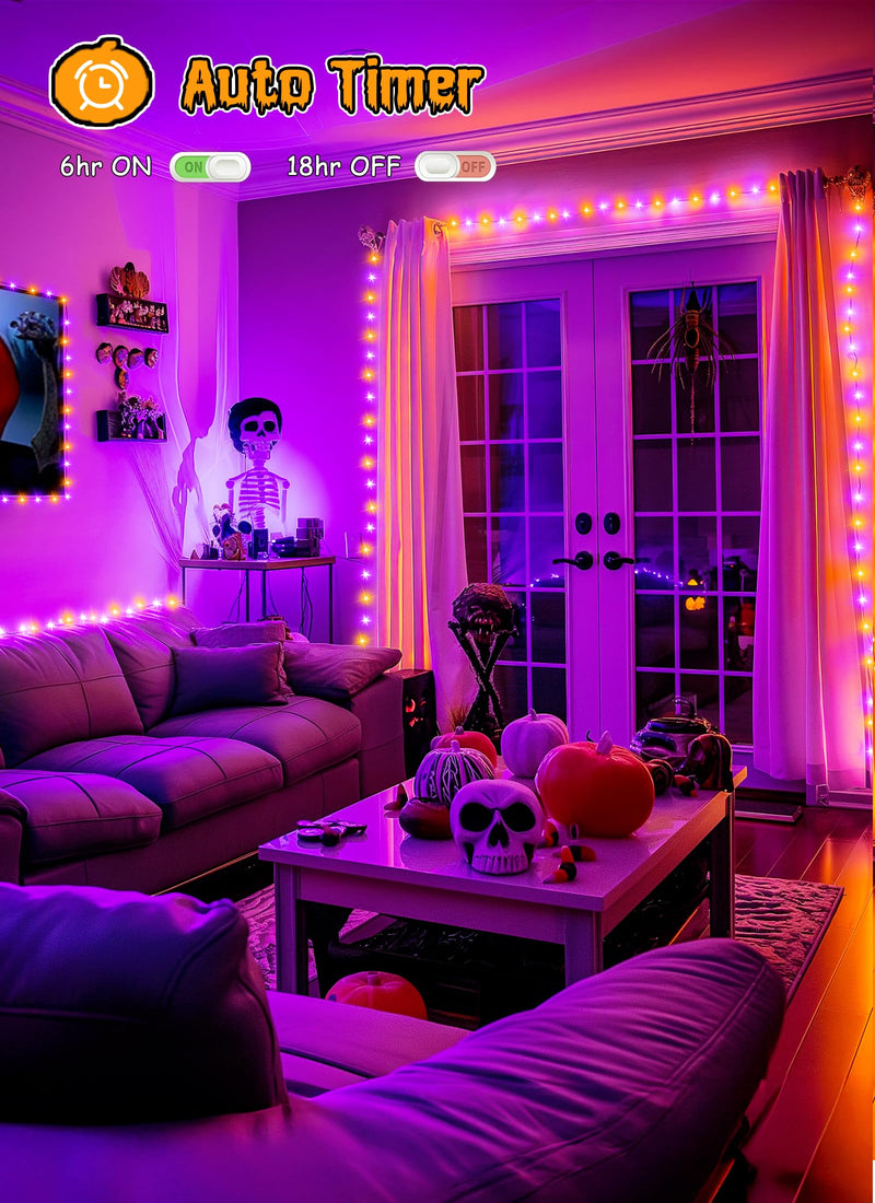 Brightown Battery Operated Halloween Lights Outdoor
