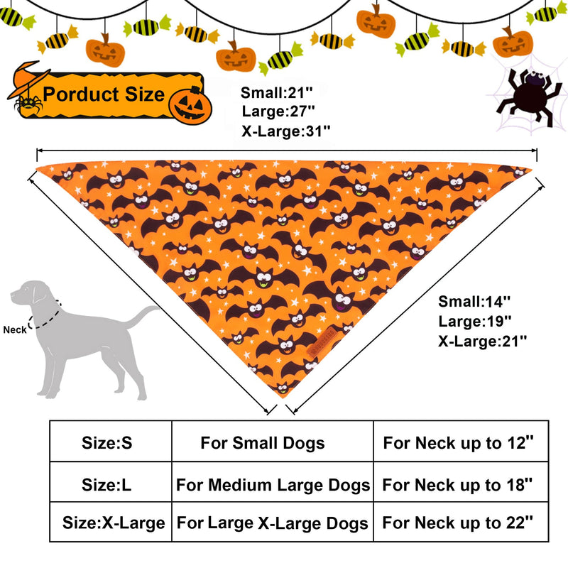 ADOGGYGO Halloween Dog Bandana